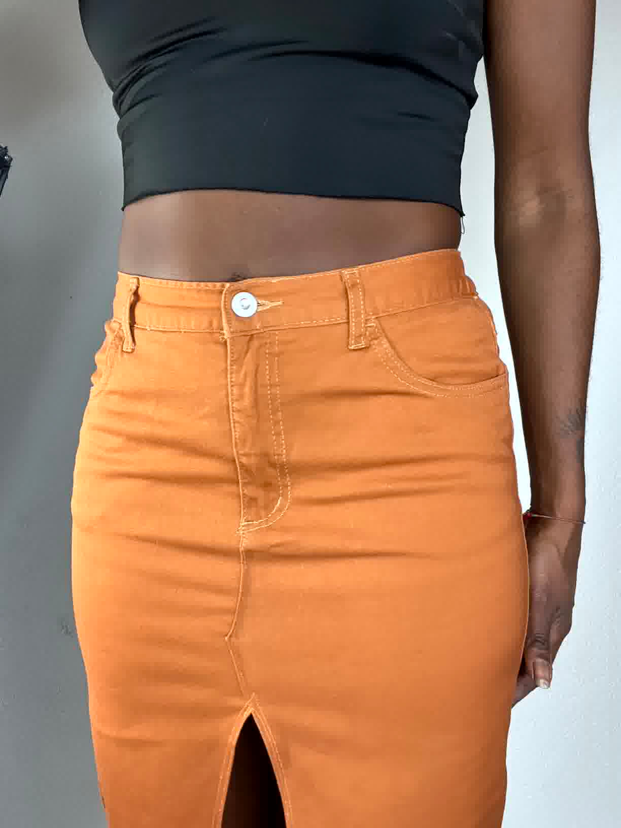 Jupe Charlie orange