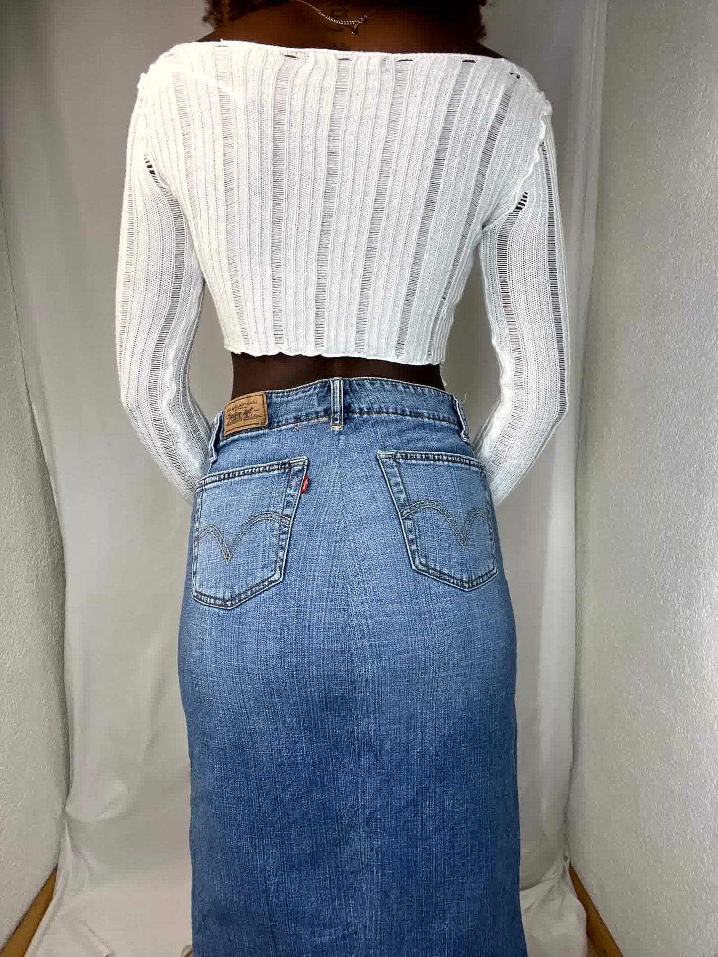 Jupe Charlie en jeans