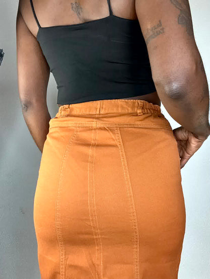 Jupe Charlie orange