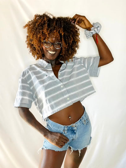 Chemise Claudine avec Chouchou – Élégance et Exclusivité