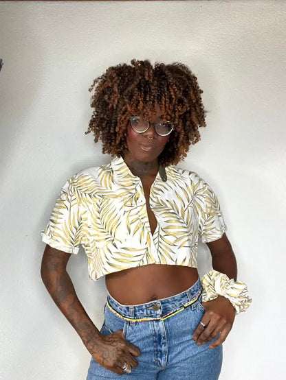 Chemise Claudine avec Chouchou – Élégance et Audace