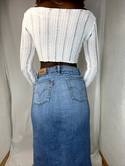 Jupe Charlie en jeans