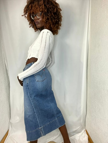 Jupe Charlie en jeans