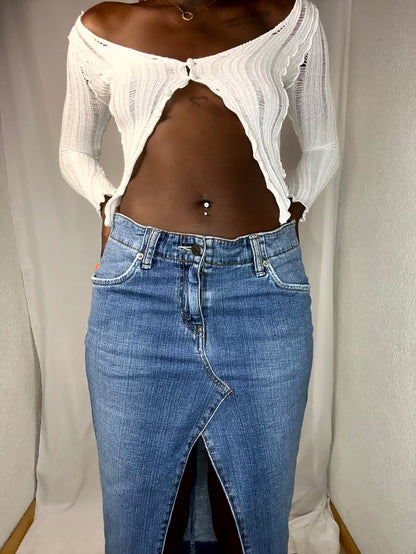 Jupe Charlie en jeans