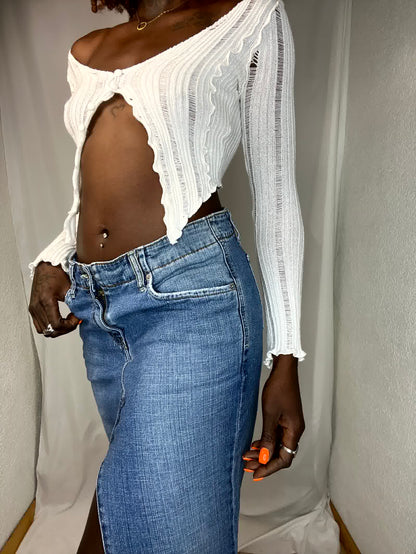 Jupe Charlie en jeans