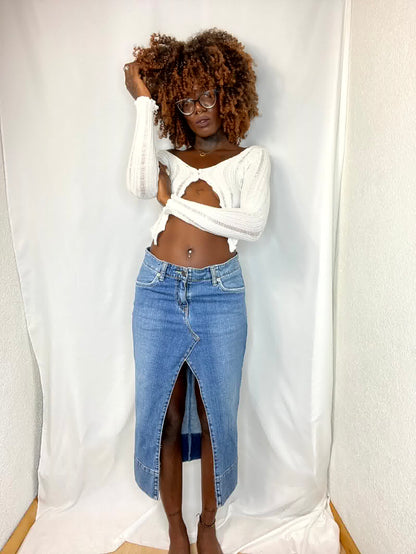 Jupe Charlie en jeans