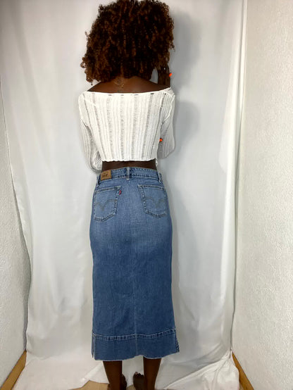 Jupe Charlie en jeans