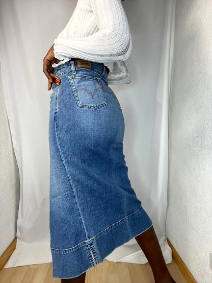 Jupe Charlie en jeans