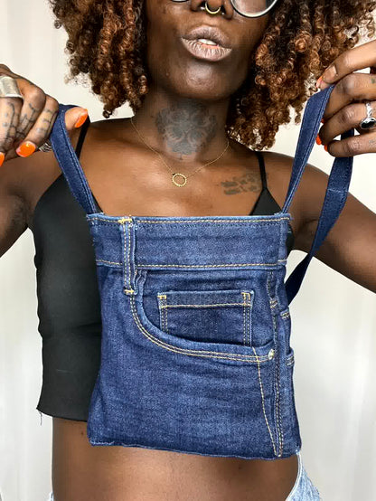 Pochette Crossbody Upcyclée – Pratique, unique et stylée