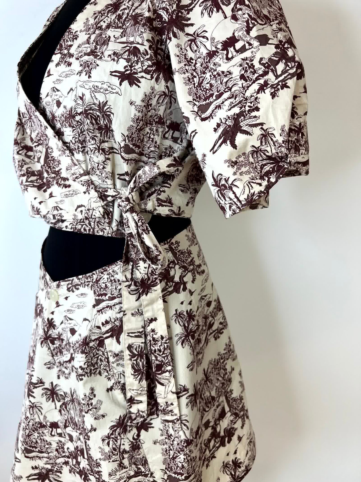 Ensemble Camille Asymétrique + Chouchou assorti