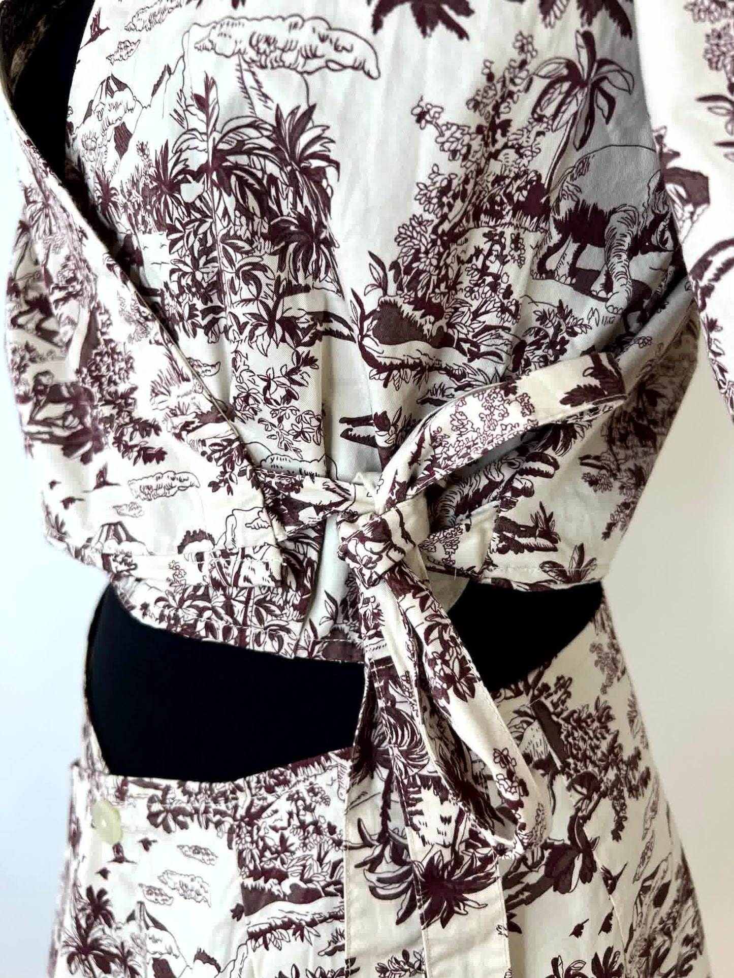 Ensemble Camille Asymétrique + Chouchou assorti
