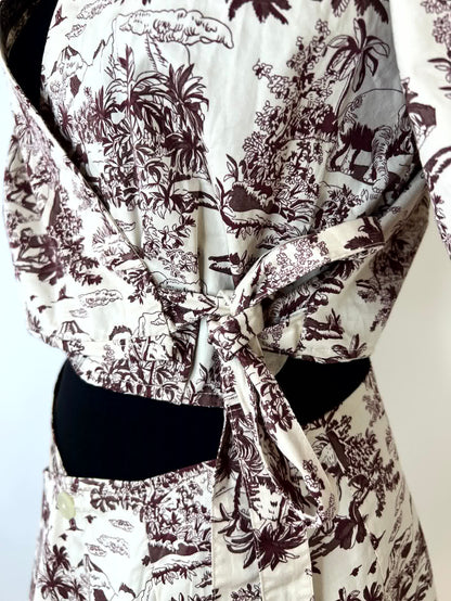 Ensemble Camille Asymétrique + Chouchou assorti