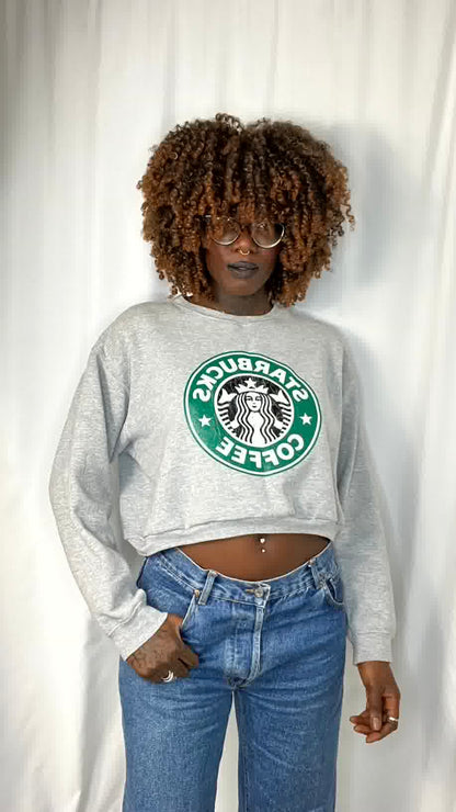 Sweat Upcyclé Starbucks