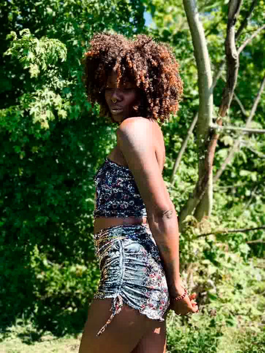 L’ensemble Candice – Bleu Holographique